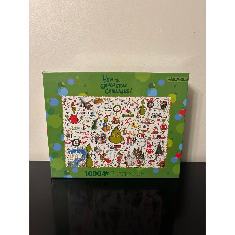 Aquarius How the Grinch Stole Christmas 1000‎ Piece Puzzle